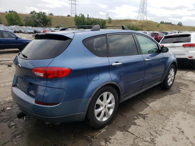 4S4WX82D674405041 - 2007 SUBARU B9 TRIBECA BLUE photo 4