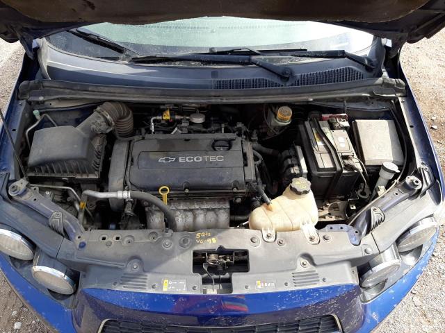1G1JB6SH5D4106889 - 2013 CHEVROLET SONIC BLUE photo 7
