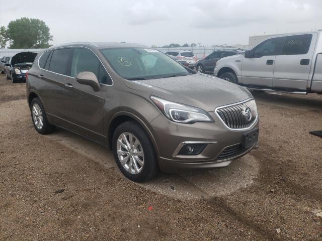 LRBFXDSA9HD025050 - 2017 BUICK ENVISION E ყავისფერი ფოტო 1