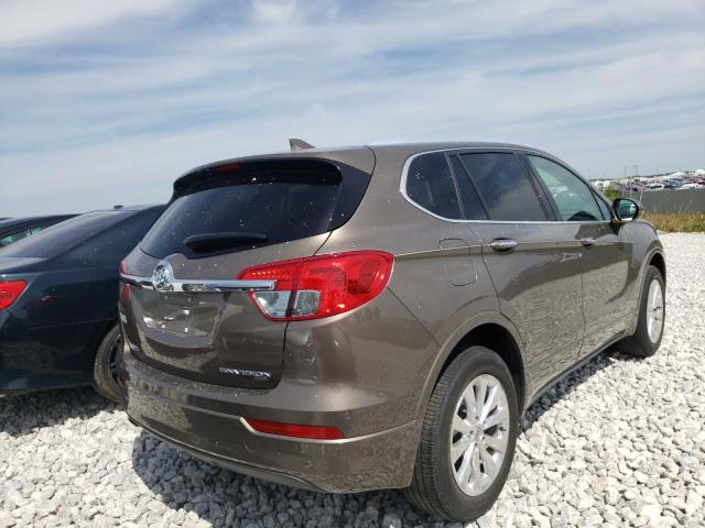 LRBFXDSA9HD025050 - 2017 BUICK ENVISION E ყავისფერი ფოტო 4