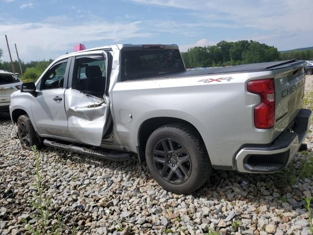 1GCPYBEK7MZ169768 - 2021 CHEVROLET SILVERADO SILVER photo 3