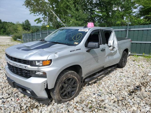 1GCPYBEK7MZ169768 - 2021 CHEVROLET SILVERADO SILVER photo 9