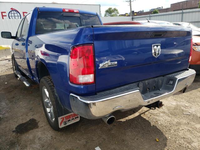 1C6RR7TT3FS694389 - 2015 RAM 1500 SLT BLUE photo 3