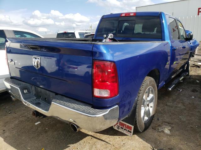 1C6RR7TT3FS694389 - 2015 RAM 1500 SLT BLUE photo 4