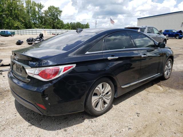 KMHEC4A41FA128820 - 2015 HYUNDAI SONATA HYB BLACK photo 4