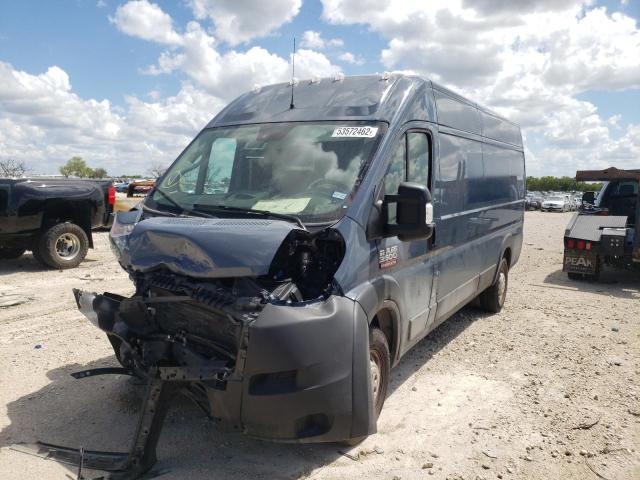 3C6MRVJG0ME579401 - 2021 RAM PROMASTER BLUE photo 2
