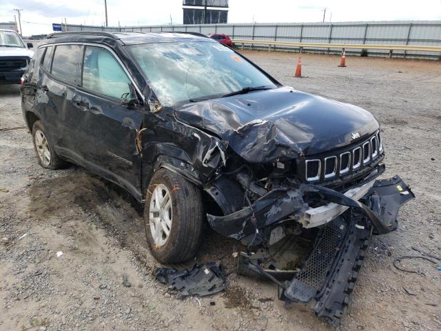 3C4NJCAB3KT612817 - 2019 JEEP COMPASS SP BLACK photo 1