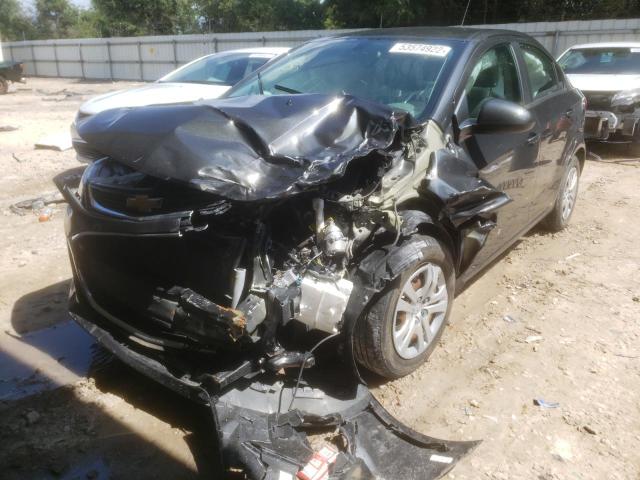 1G1JB5SH3J4101843 - 2018 CHEVROLET SONIC LS CHARCOAL photo 2