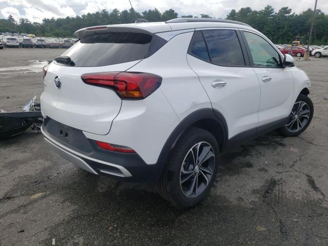 KL4MMESLXMB089980 - 2021 BUICK ENCORE GX WHITE photo 4