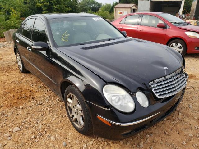 WDBUF65J35A723619 - 2005 MERCEDES-BENZ E320 BLACK photo 1