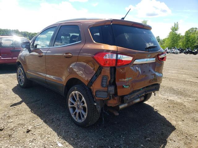 MAJ6P1WL5JC194902 - 2018 FORD ECOSPORT T ORANGE photo 3