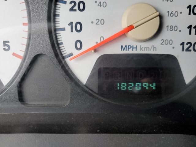 3D7KS28C36G289804 - 2006 DODGE RAM 2500 S BLACK photo 8