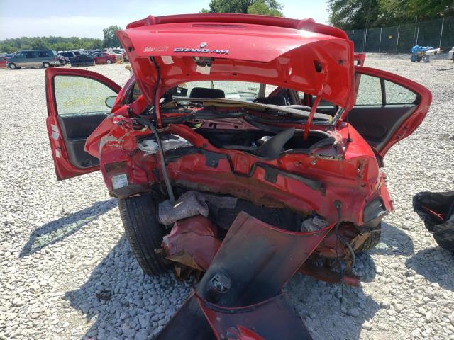 1G2NF52E23C217907 - 2003 PONTIAC GRAND AM S RED photo 9