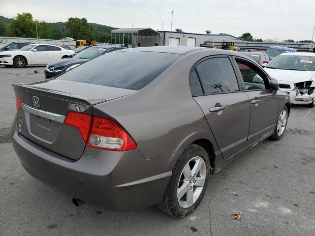 2HGFA1F67AH526147 - 2010 HONDA CIVIC LX-S Marrón foto 4