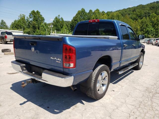 1D7HU18236S590846 - 2006 DODGE RAM 1500 S BLUE photo 4