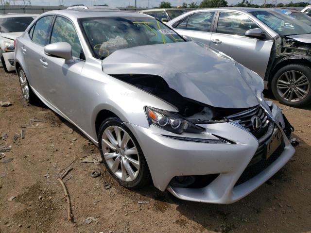 JTHCF1D27E5001832 - 2014 LEXUS IS 250 SILVER photo 1