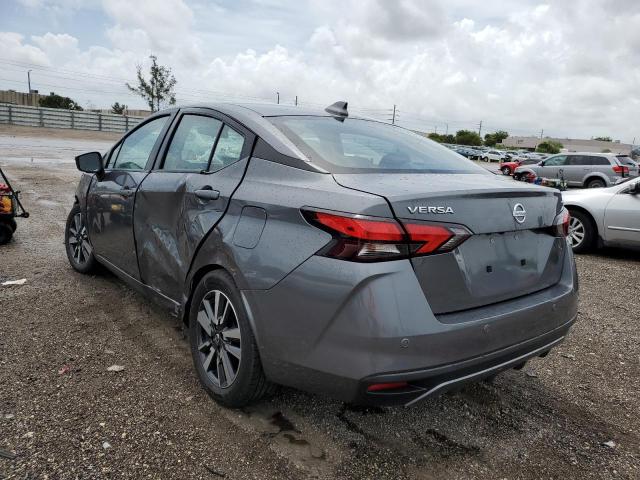 3N1CN8EV7ML809363 - 2021 NISSAN VERSA SV GRAY photo 3