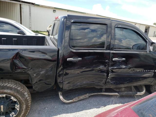 2GCEC23C791139607 - 2009 CHEVROLET SILVERADO BLACK photo 9