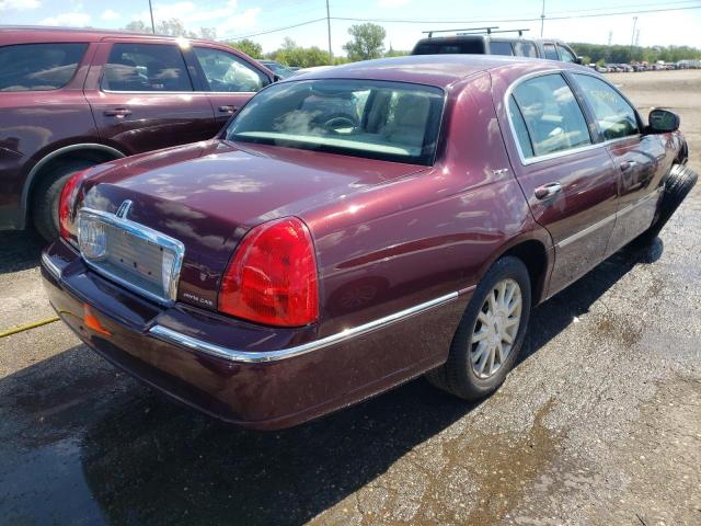 1LNHM81V37Y631445 - 2007 LINCOLN TOWN CAR S BURGUNDY photo 4