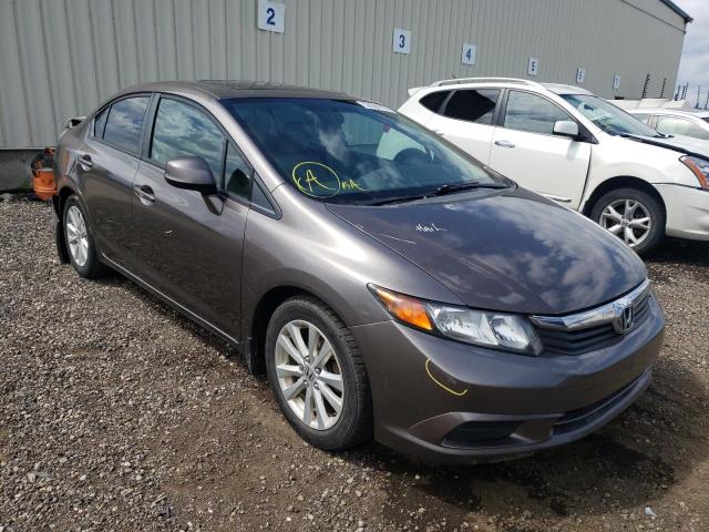 2HGFB2F92CH016644 - 2012 HONDA CIVIC EXL 灰色 照片 1