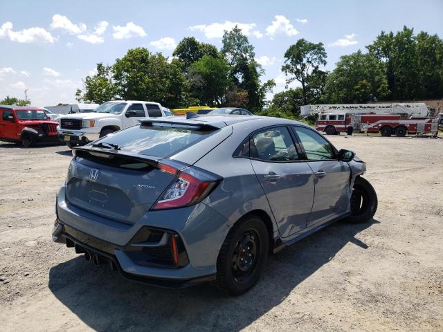 SHHFK7H47MU206667 - 2021 HONDA CIVIC SPOR SILVER photo 4