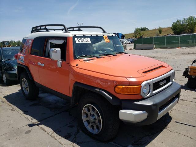 JTEBU4BF7DK152353 - 2013 TOYOTA FJ CRUISER ORANGE photo 1