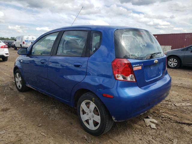 KL1TD66636B631345 - 2006 CHEVROLET AVEO BASE  photo 3