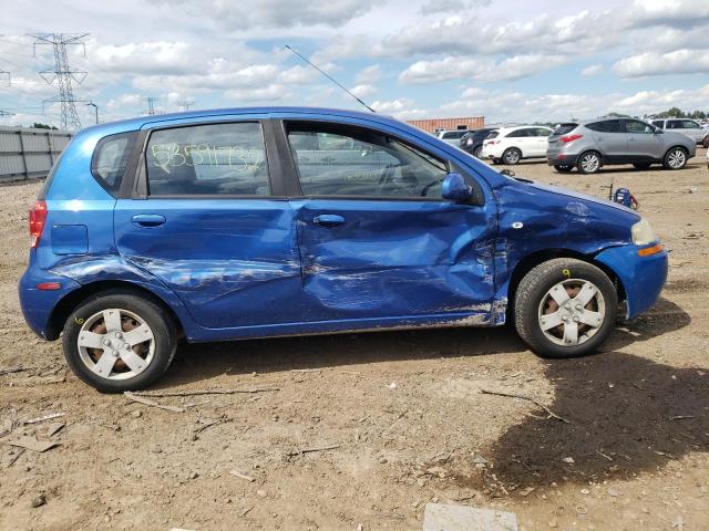 KL1TD66636B631345 - 2006 CHEVROLET AVEO BASE  photo 9
