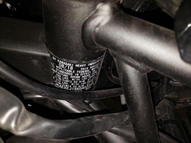 JKAEXEJ16KDA03354 - 2019 KAWASAKI EX650 J 黑色 照片 10