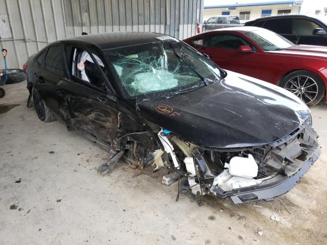 2HGFE2F5XNH506028 - 2022 HONDA CIVIC SPOR BLACK photo 1