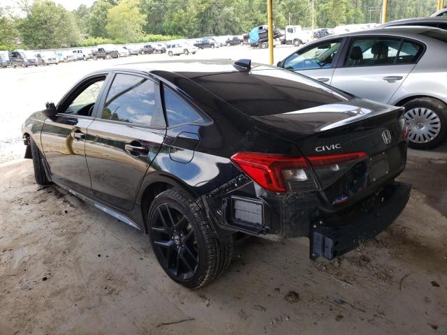2HGFE2F5XNH506028 - 2022 HONDA CIVIC SPOR BLACK photo 3