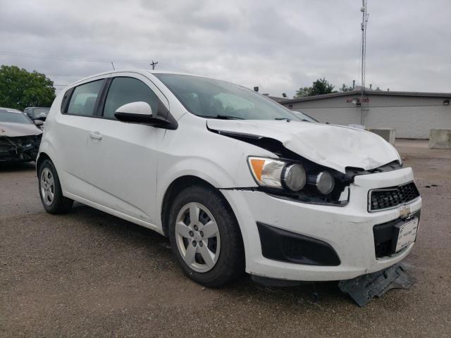 1G1JA6SH4E4171673 - 2014 CHEVROLET SONIC LS WHITE photo 1
