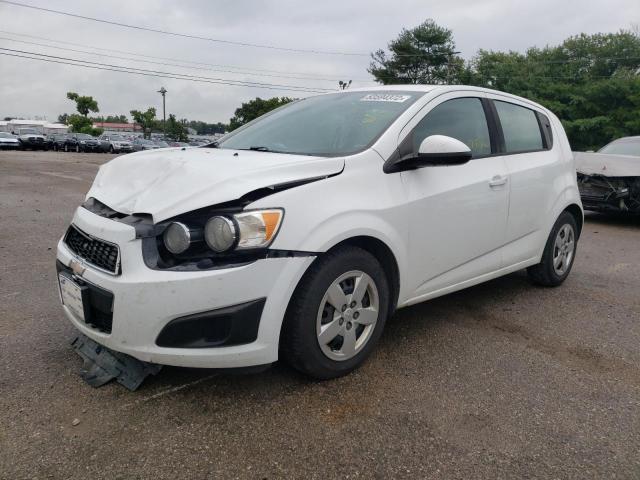 1G1JA6SH4E4171673 - 2014 CHEVROLET SONIC LS WHITE photo 2