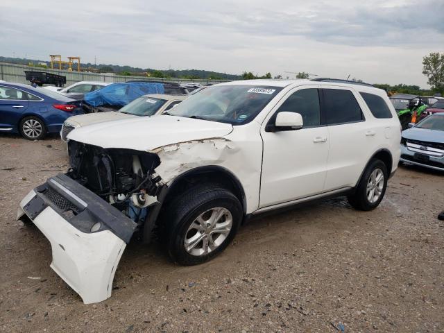 1D4RE4GG3BC742335 - 2011 DODGE DURANGO CR WHITE photo 2