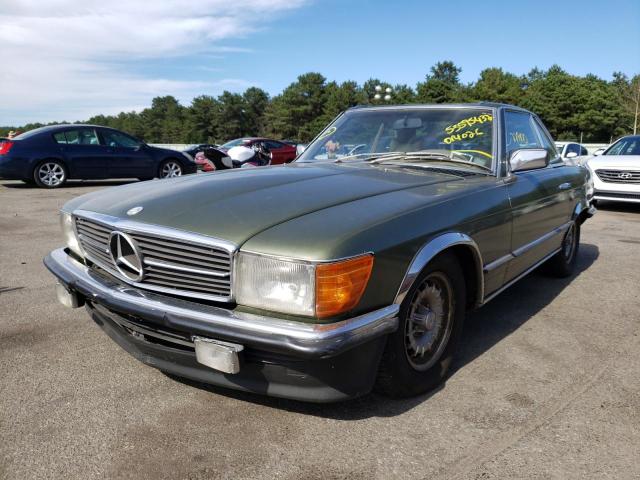 10704312014026 - 1978 MERCEDES-BENZ 350 GREEN photo 2