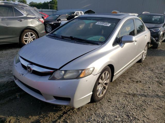 19XFA1F98AE010495 - 2010 HONDA CIVIC EXL Gümüş foto 2