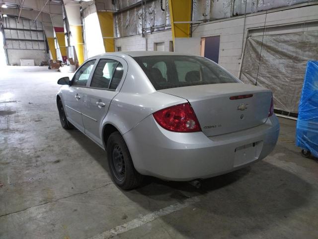 1G1AD5F51A7212271 - 2010 CHEVROLET COBALT 1LT SILVER photo 3