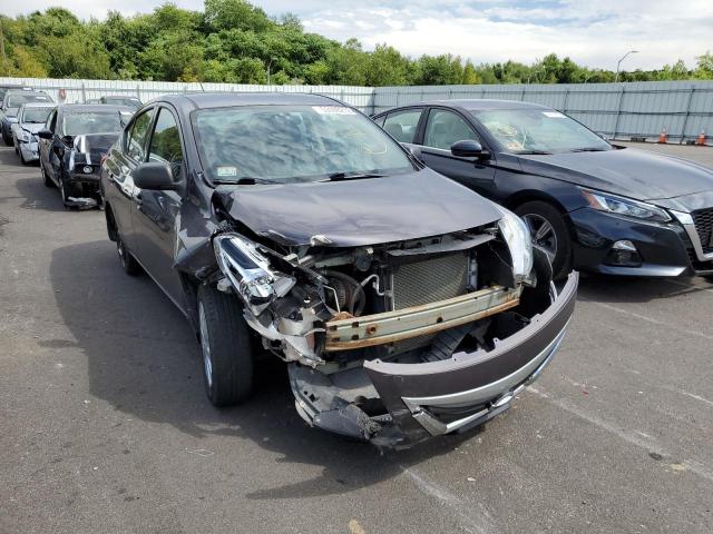 3N1CN7AP1FL840094 - 2015 NISSAN VERSA S GRAY photo 9