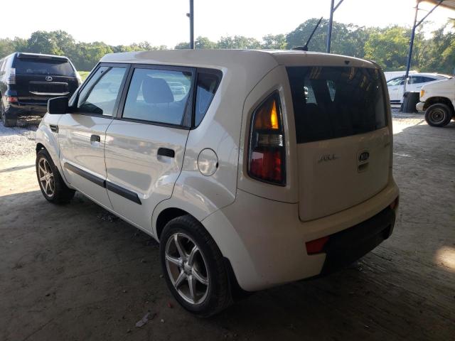 KNDJT2A1XA7107466 - 2010 KIA SOUL WHITE photo 3