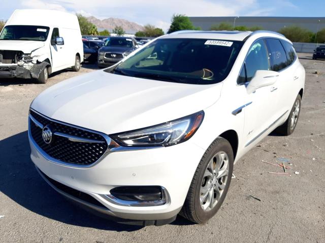 5GAEVCKW8KJ190039 - 2019 BUICK ENCLAVE AV 白色 照片 2