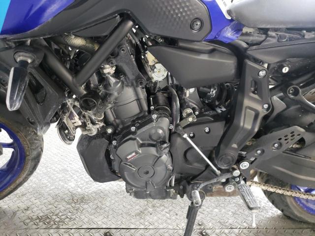 JYARM32E0NA003807 - 2022 YAMAHA MT07 BLUE photo 6