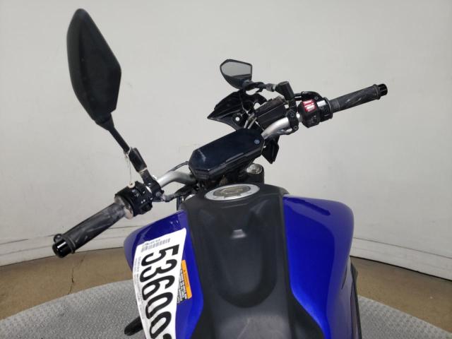 JYARM32E0NA003807 - 2022 YAMAHA MT07 BLUE photo 7