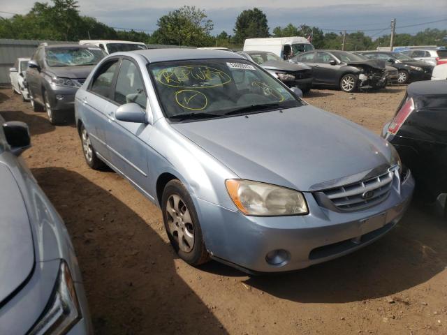 KNAFE122065313753 - 2006 KIA SPECTRA LX GRAY photo 1