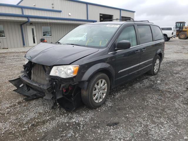 2C4RC1BG1CR363058 - 2012 CHRYSLER TOWN & COU BLACK photo 2