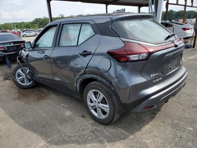 3N1CP5BV9NL485394 - 2022 NISSAN KICKS S GRAY photo 3