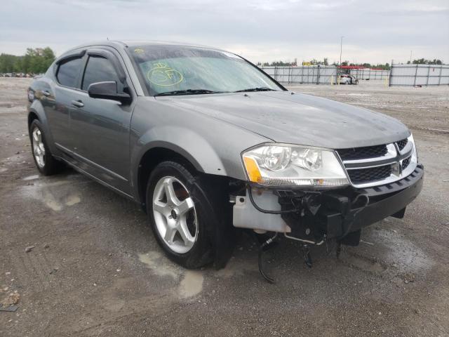 1B3BD4FB1BN572490 - 2011 DODGE AVENGER EX GRAY photo 1