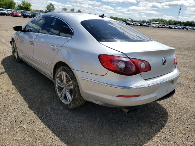 WVWHL93C29E528689 - 2009 VOLKSWAGEN CC LUXURY SILVER photo 3