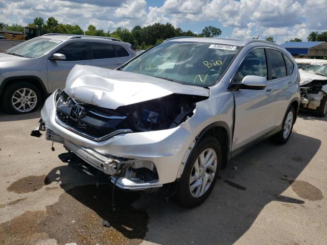 2HKRM3H70GH503457 - 2016 HONDA CR-V EXL SILVER photo 2