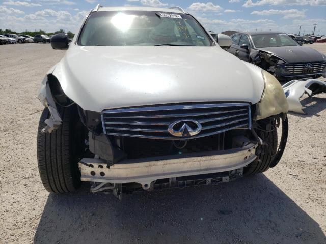 JN1AJ0HR3CM453534 - 2012 INFINITI EX35 BASE WHITE photo 9