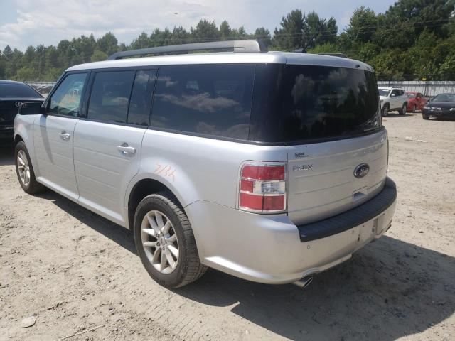 2FMGK5B86FBA18367 - 2015 FORD FLEX SE SILVER photo 3